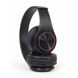 Gembird BHP-LED-01 Bluetooth fekete fejhallgató