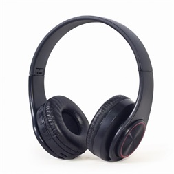 Gembird BHP-LED-01 Bluetooth fekete fejhallgató