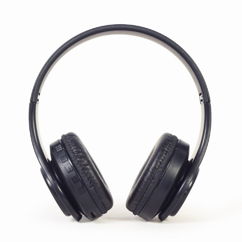 Gembird BHP-LED-01 Bluetooth fekete fejhallgató