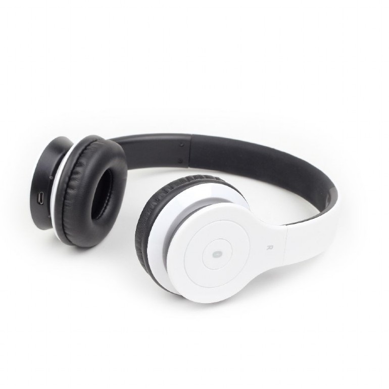 Gembird "Berlin" Bluetooth fehér fejhallgató