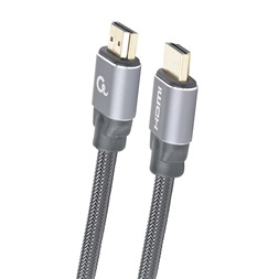 Gembird CCBP-HDMI-10M 10m Premium HDMI 2.0 Ethernet -> HDMI 2.0 Ethernet M/M fekete-szürke kábel