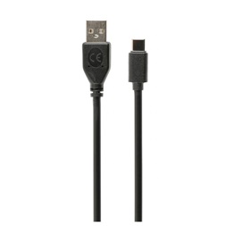 Gembird CCP-USB2-AMCM-1M 1m USB A apa - USB C apa fekete kábel (Újszerű)