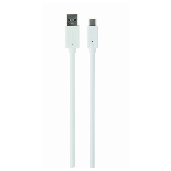 Gembird CCP-USB3-AMCM-W-0.1M 0,1m USB A apa - USB C apa fehér kábel