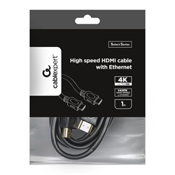 Gembird CC-HDMI4L-1M 1m HDMI 1.4 M/M fekete kábel