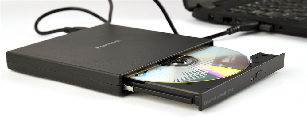 Gembird DVD-USB-04 USB 2.0 külső fekete DVD/CD meghajtó