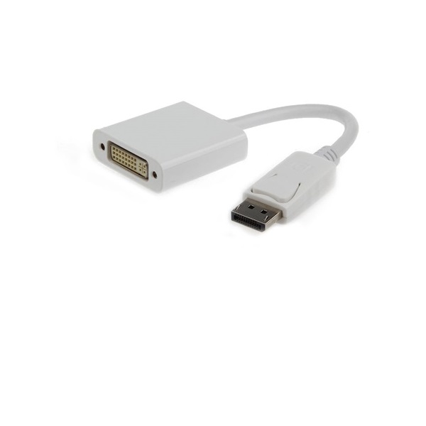 Gembird Displayport -> DVI-I M/F adapter 0.15m fehér