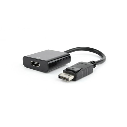 Gembird Displayport -> HDMI M/F adapter 0.1m fekete