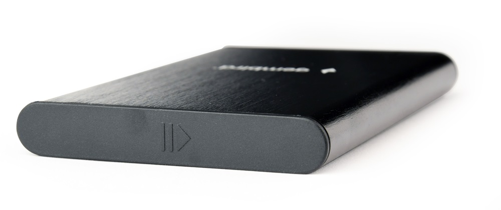 Gembird EE2-U3S-6 EE2-U3S-6 2.5" SATA3 USB-C aluminium fekete külső ház