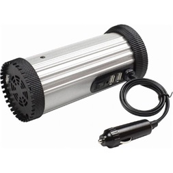 Gembird EG-PWC150-01 ezüst-fekete autós inverter