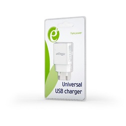 Gembird EG-UC2A-03-W 2,1A USB fehér hálózati töltő