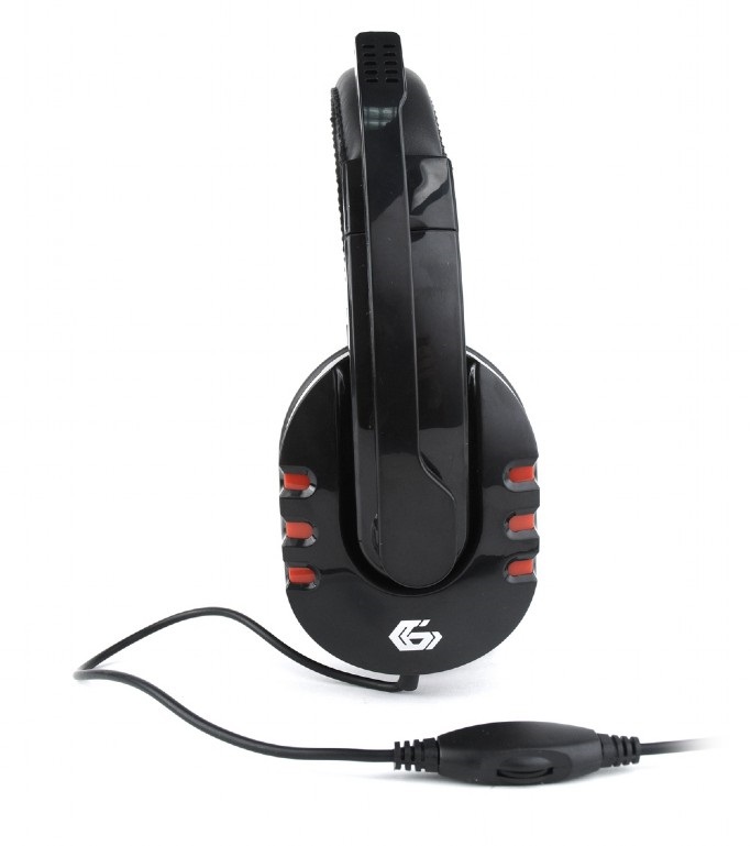 Gembird GHS-402 2.0 gaming headset fekete