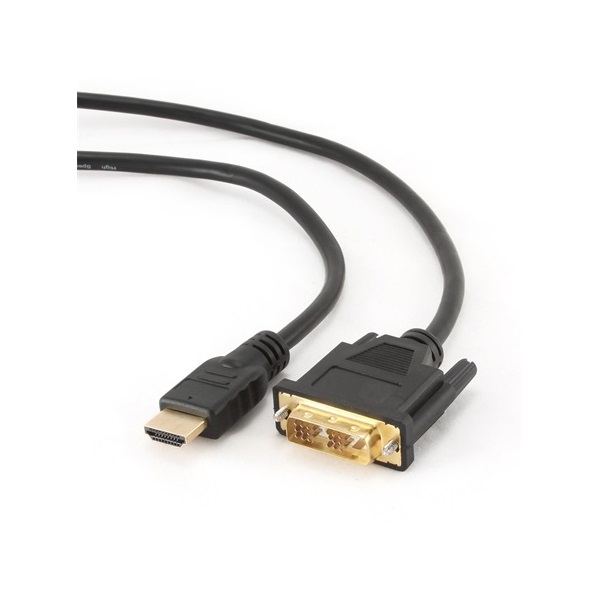Gembird HDMI -> DVI-D M/M video jelkábel 7.5m fekete