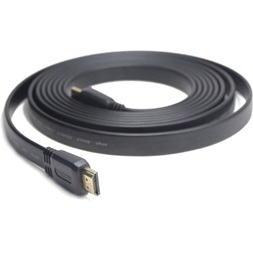 Gembird HDMI 1.4 -> HDMI 1.4 M/M video kábel 1.8m fekete lapos