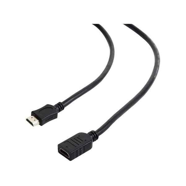 Gembird HDMI 1.4 M/F video jelkábel hosszabbító 1.8m fekete