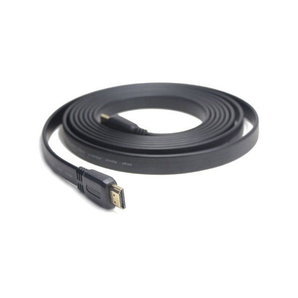 Gembird HDMI 2.0 - HDMI 2.0 M/M video kábel 1m fekete lapos