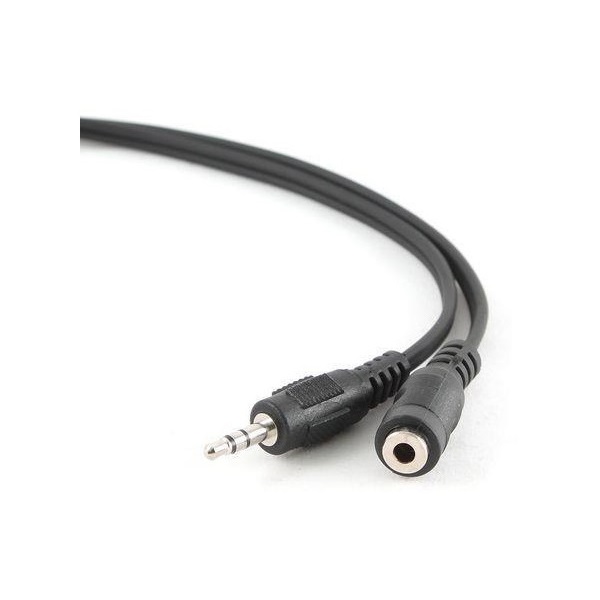 Gembird Jack stereo 3,5mm M/F audio kábel hosszabbító 3m fekete