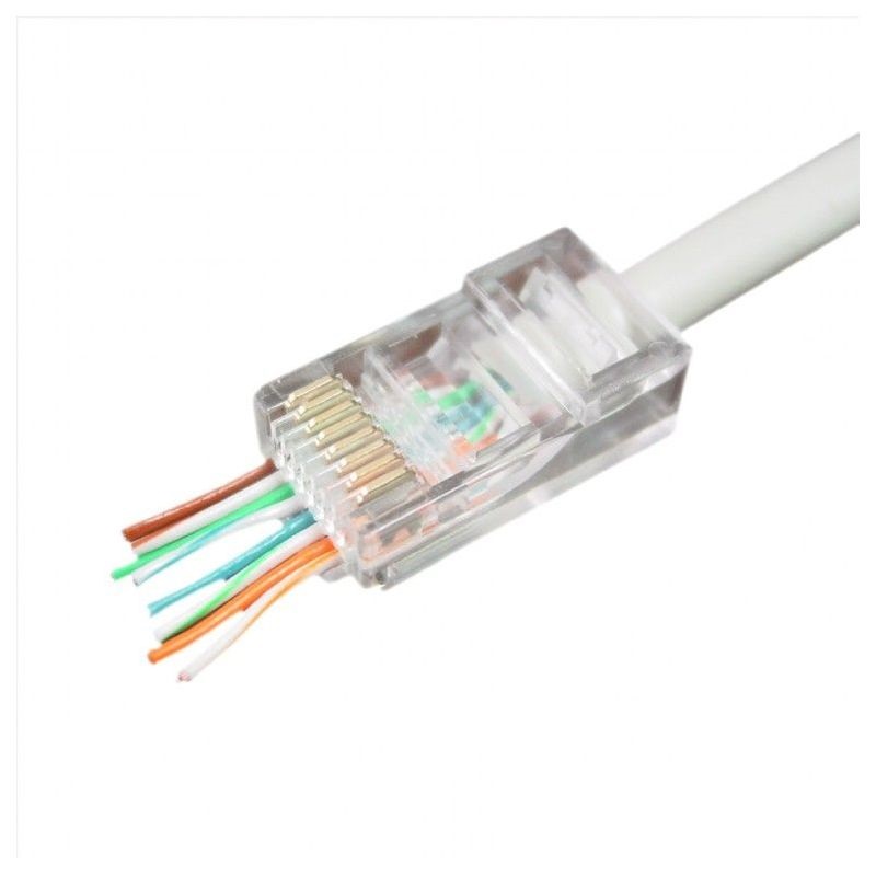Gembird LC-PTU-01/10 10db/csomag RJ45 UTP csatlakozó dugó