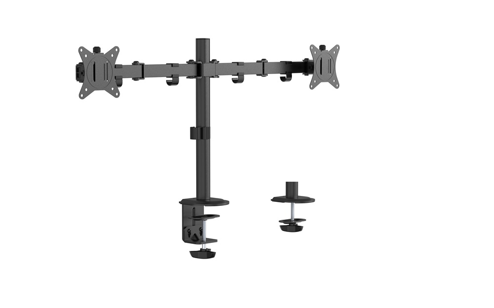 Gembird MA-D2-01 17"-32" kétkaros asztali monitor tartó konzol