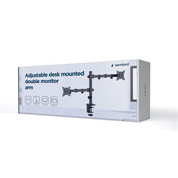 Gembird MA-D2-03 17"-32" kétkaros asztali monitor tartó konzol