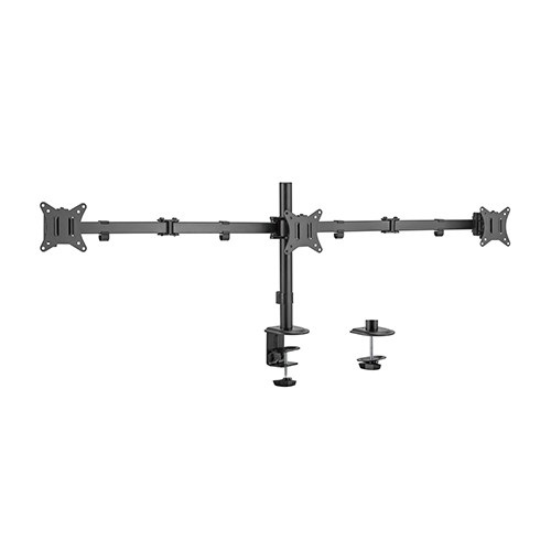 Gembird MA-D3-01 17"-27" fekete asztali monitor tartó