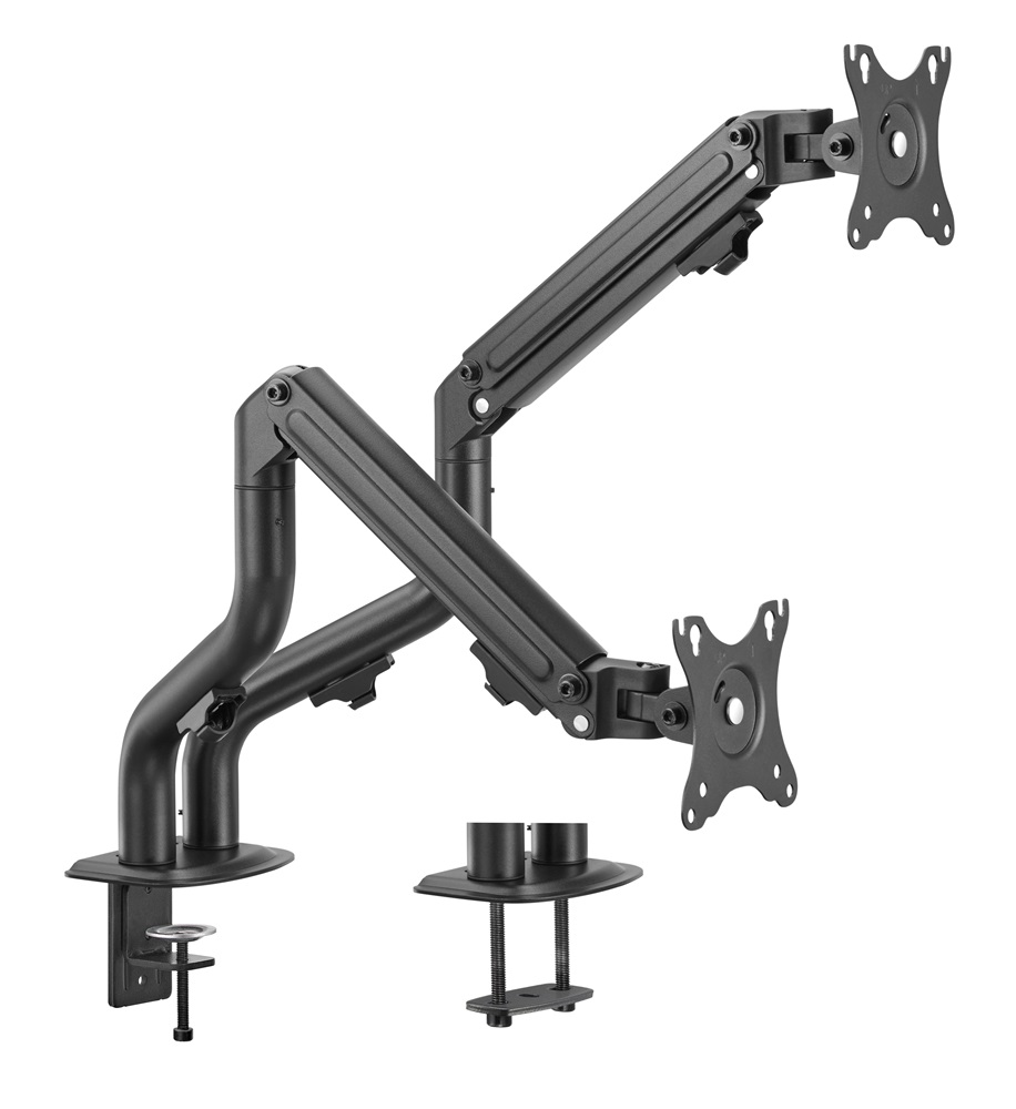 Gembird MA-DA2-02 17"-32" kétkaros asztali monitor tartó konzol