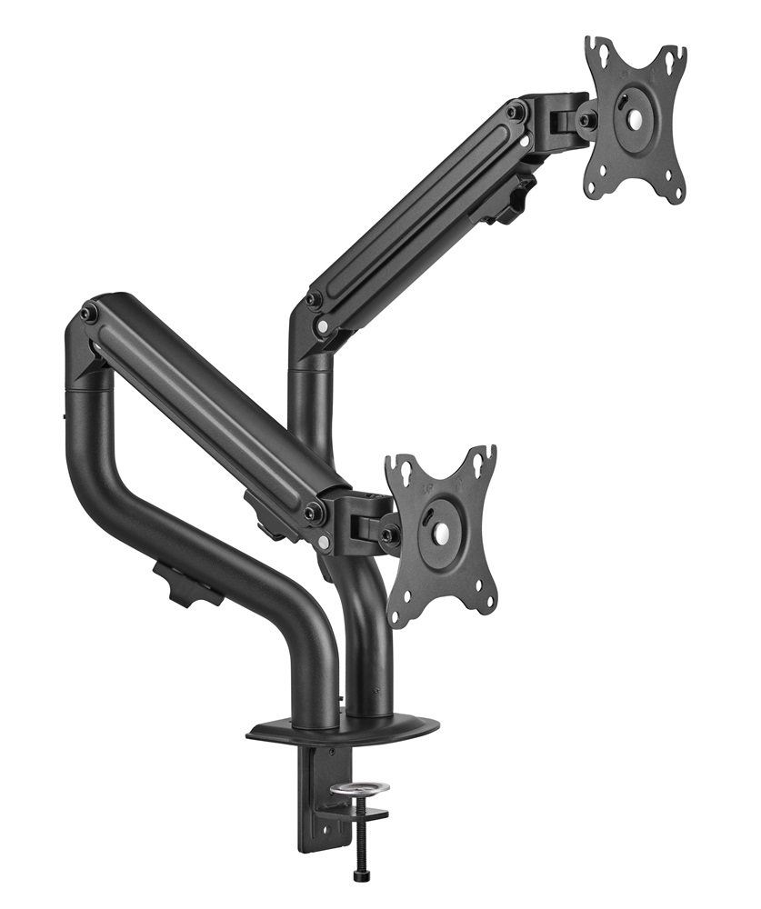 Gembird MA-DA2-02 17"-32" kétkaros asztali monitor tartó konzol