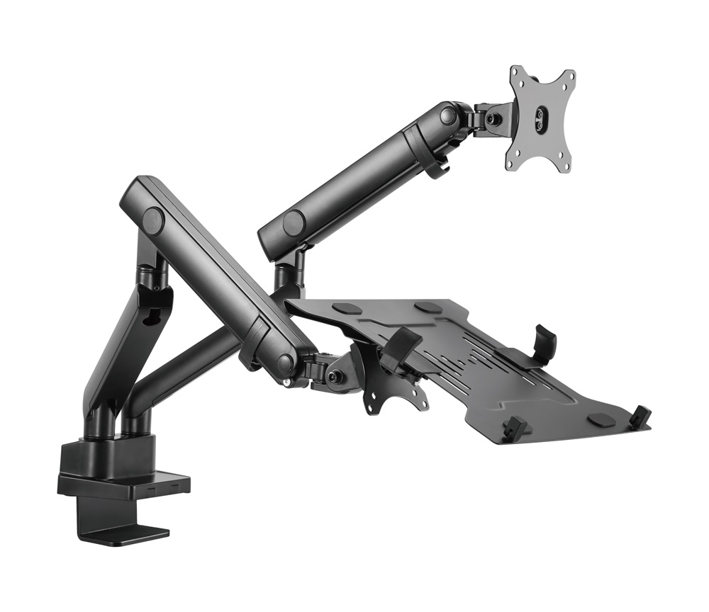 Gembird MA-DA3-02 Full-motion asztali monitor/notebook tartó konzol