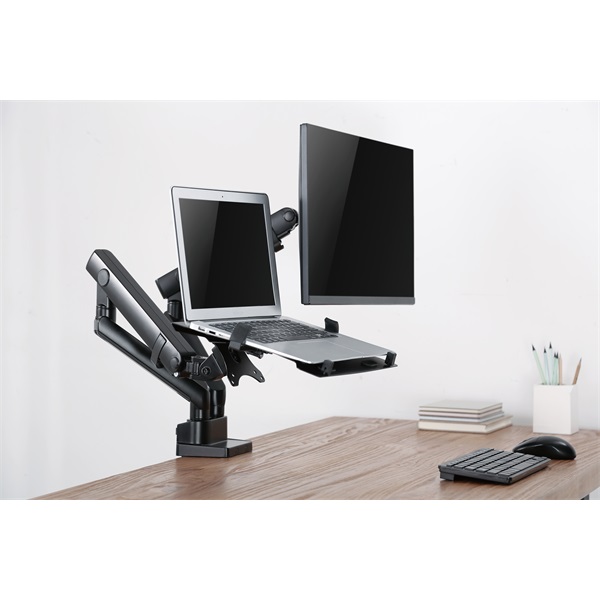 Gembird MA-DA3-02 Full-motion asztali monitor/notebook tartó konzol