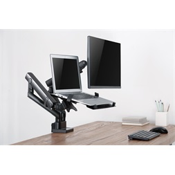Gembird MA-DA3-02 Full-motion asztali monitor/notebook tartó konzol