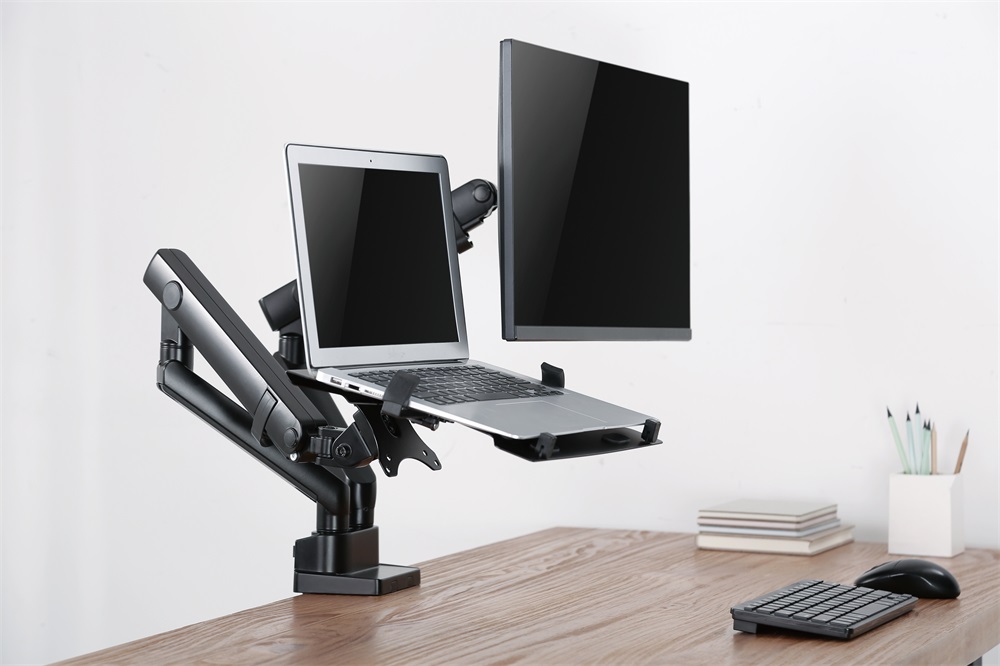 Gembird MA-DA3-02 Full-motion asztali monitor/notebook tartó konzol