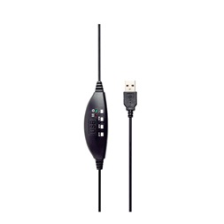 Gembird MHS-U-001 fekete USB headset