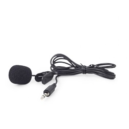 Gembird MIC-211B fekete felcsíptethetős mikrofon