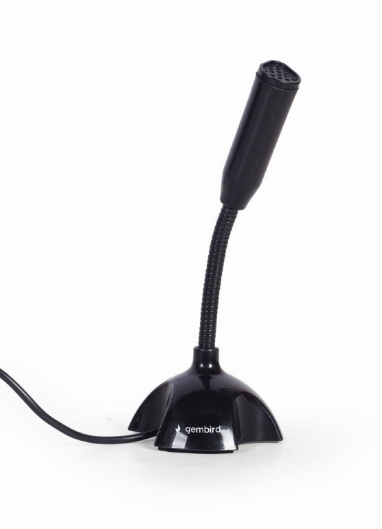 Gembird MIC-D-02 mikrofon fekete