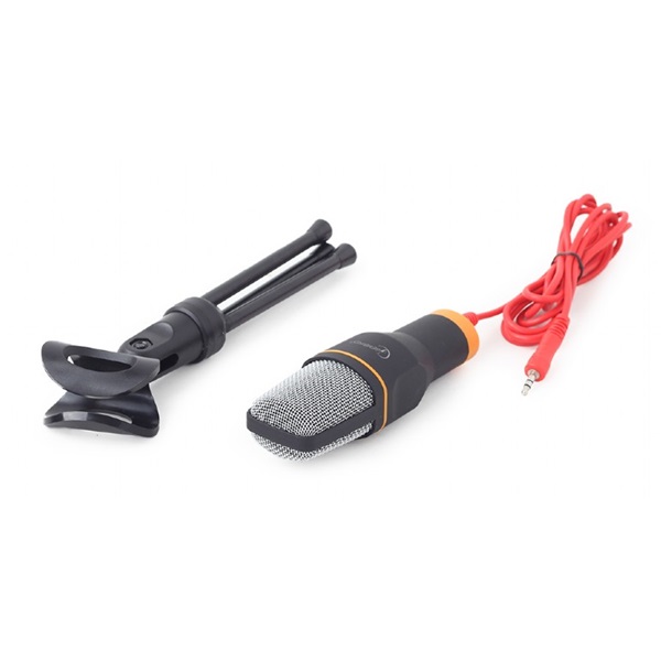 Gembird MIC-D-03 tripod fekete asztali mikrofon