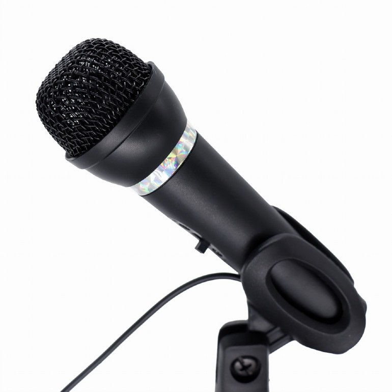 Gembird MIC-D-04 Condenser fekete mikrofon
