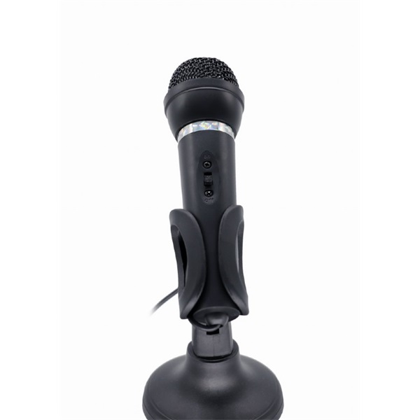 Gembird MIC-D-04 Condenser fekete mikrofon