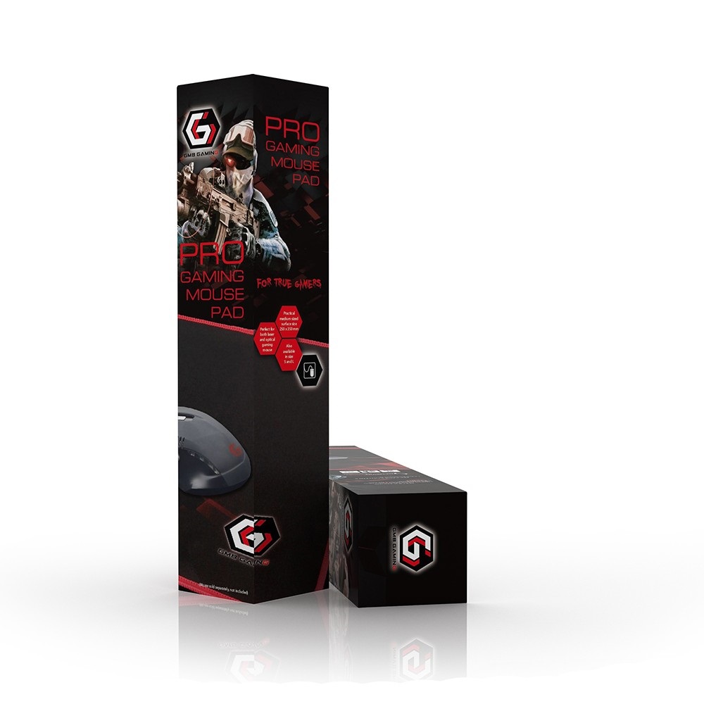 Gembird MP-GAMEPRO-L fekete gamer egérpad