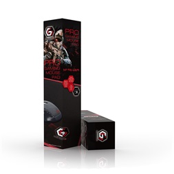 Gembird MP-GAMEPRO-L fekete gamer egérpad