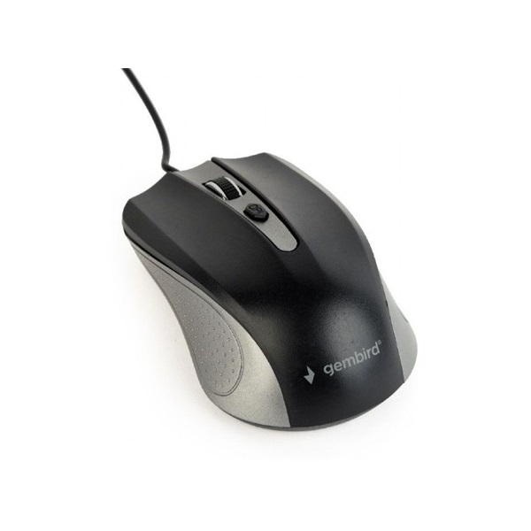Gembird MUS-4B-01-GB optikai USB egér fekete-szürke