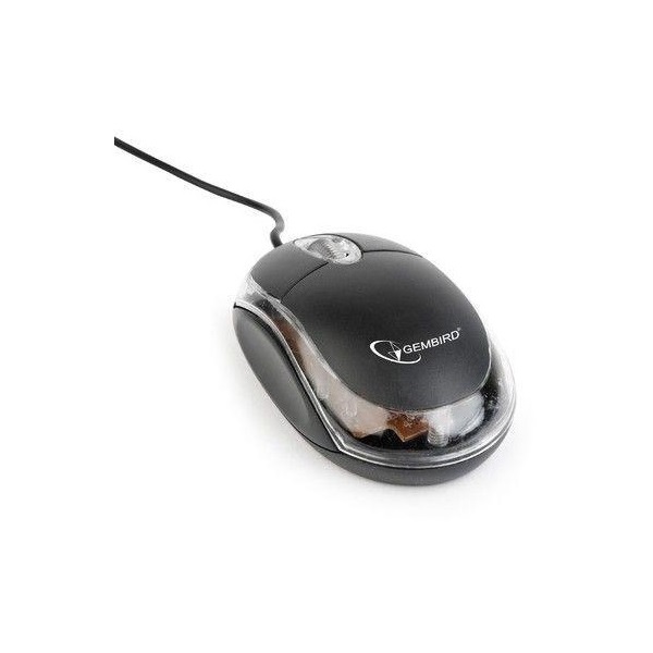 Gembird MUS-U-01-BKT USB optikai egér fekete