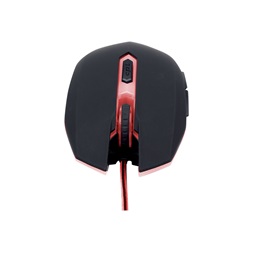 Gembird MUSG-001-R fekete-piros gamer egér
