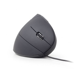 Gembird MUS-ERGO-01 ergonómikus vezetékes fekete egér