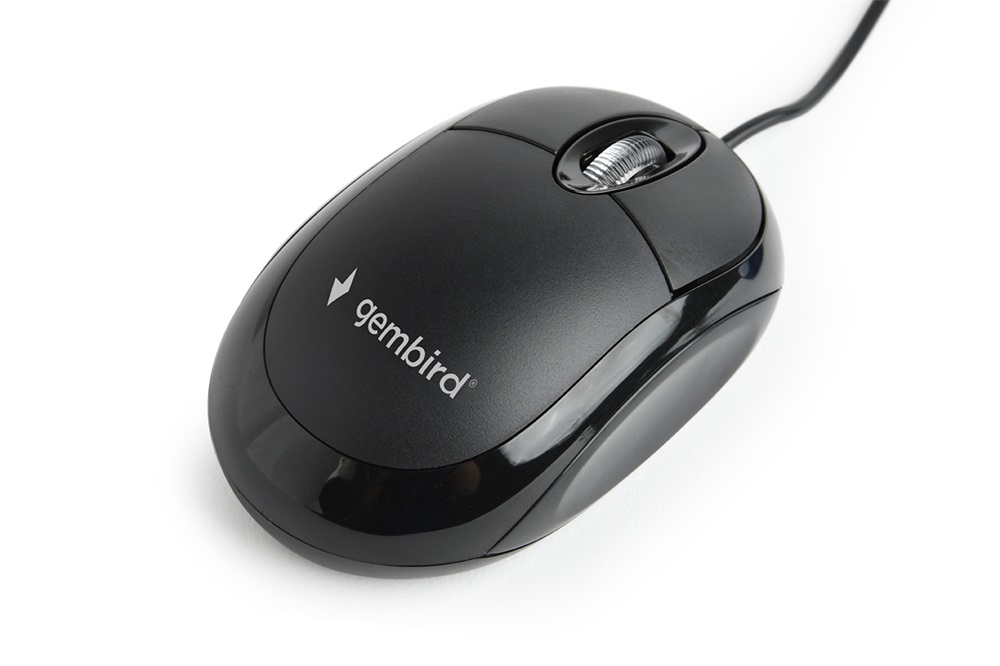 Gembird MUS-U-01 USB fekete egér