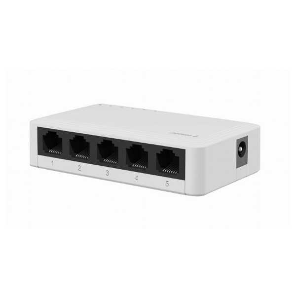 Gembird NSW-G5-01 5port Gigabit LAN fekete nem menedzselhető asztali Switch