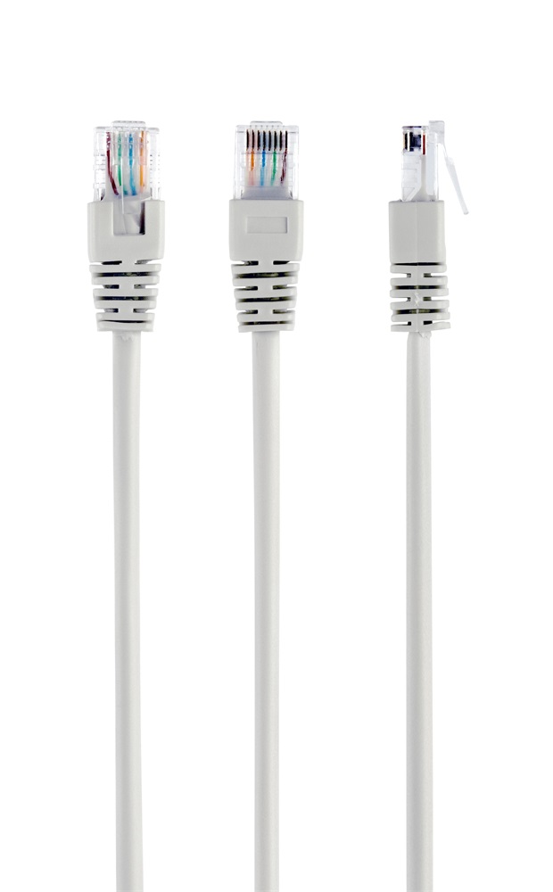 Gembird PP12-0.25M 0,25m RJ45 CAT5e UTP -> RJ45 CAT5e UTP M/M szürke patch kábel