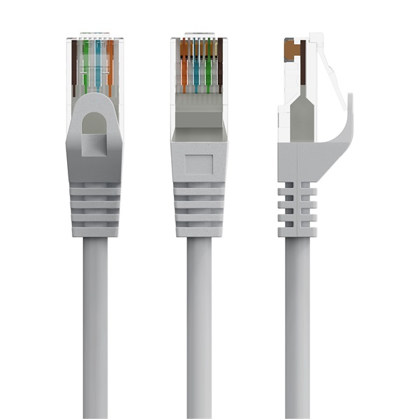 Gembird PP6U-30M 30m UTP Cat6 szürke patch kábel