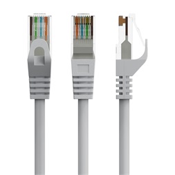 Gembird PP6U-30M 30m UTP Cat6 szürke patch kábel