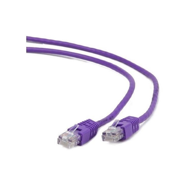 Gembird RJ45 CAT5e UTP M/M adatkábel 1m lila