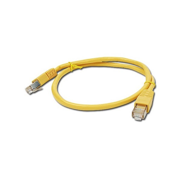 Gembird RJ45 CAT5e UTP M/M adatkábel 5m sárga