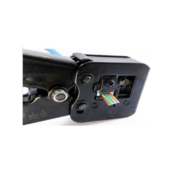 Gembird T-WC-05 RJ45 / RJ12 / RJ11 fekete-piros univerzális moduláris krimpelő- és vágószerszám